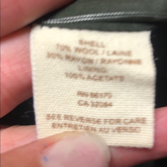 Free People army green safari short. Size 10 - Picture 8 of 8